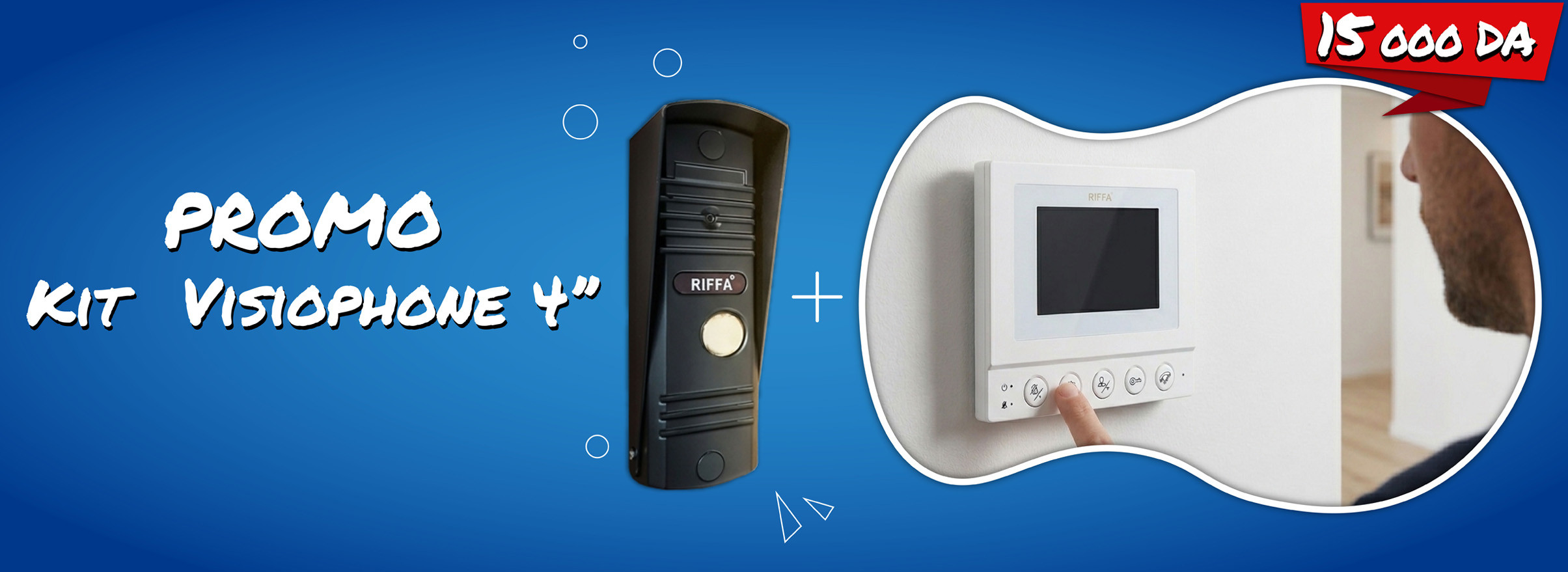 Promo visiophone 4" 1 poste
